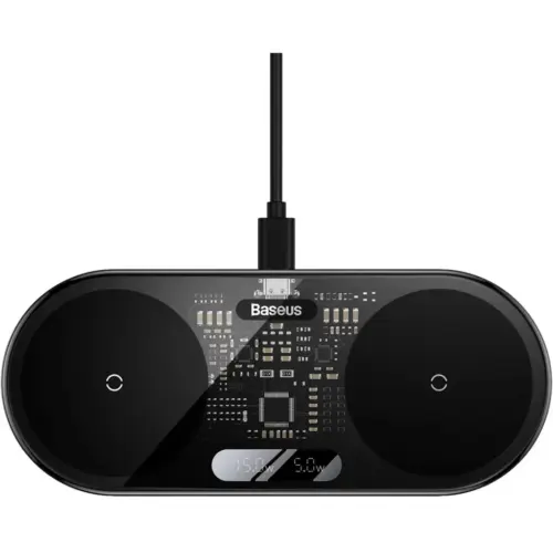 Зарядний пристрій Baseus 20W Digital LED Display (WXSX010101)