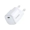 Зарядний пристрій Choetech 1хUSB-C 30W PD QC3.0 PD5007 white (PD5007-EU-WH)