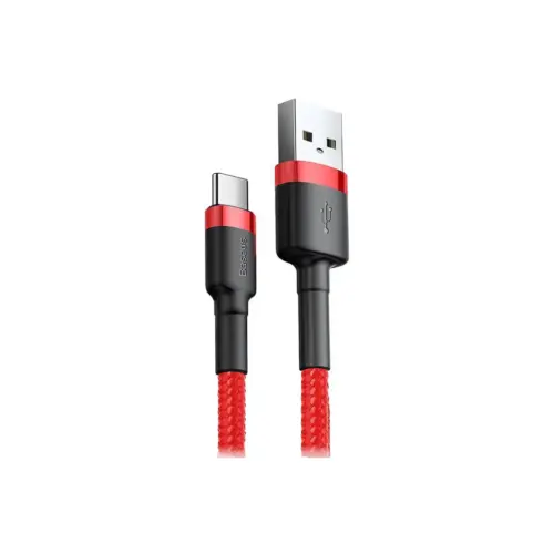 Дата кабель USB 2.0 AM to USB-C 2.0m 2A Red Baseus (CATKLF-C09) Дата кабель USB 2.0 AM to USB-C 2.0m 2A Red Baseus (CATKLF-C09)