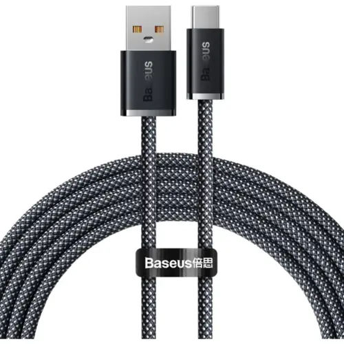 Дата кабель USB 2.0 AM to USB-C 2.0m 5A Gray Baseus (CALD000716)