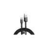 Дата кабель USB 2.0 AM to USB-C 3.0m 2A Gray-Black Baseus (CATKLF-UG1)