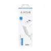 Зарядний пристрій ACCLAB AL-TC220 (1xUSB, 1xType-C) (1283126556494)