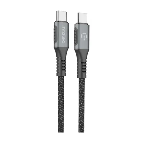 Дата кабель USB-C to USB-C 2.0m CBGPD100WTT2 100W Intaleo (1283126559570) Дата кабель USB-C to USB-C 2.0m CBGPD100WTT2 100W Intaleo (1283126559570)