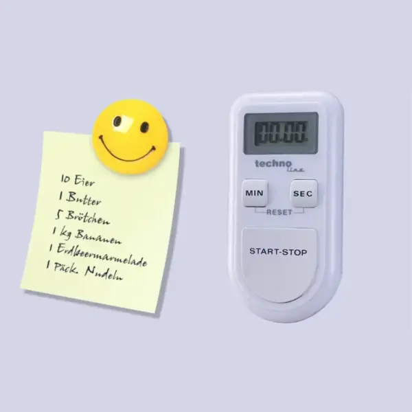 Таймер кухонний Technoline KT100 Magnetic White (KT100)