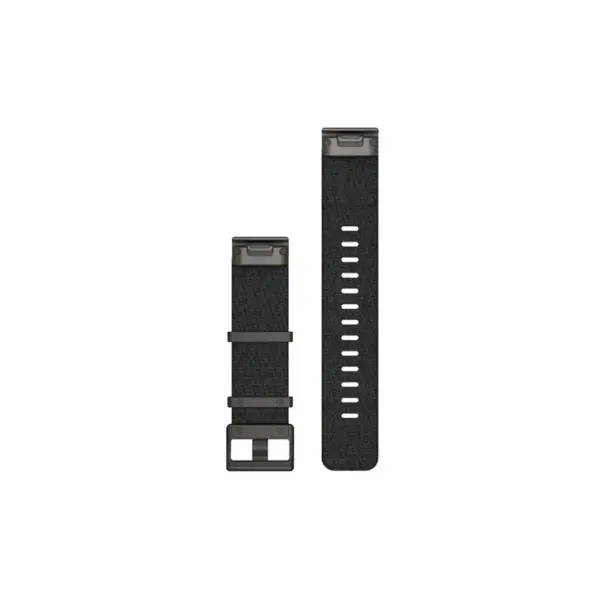 Ремінець до смарт-годинника Garmin MARQ, QuickFit 22m, Jacquard-weave Nylon Strap, Heathered Black (010-12738-03) Ремінець до смарт-годинника Garmin MARQ, QuickFit 22m, Jacquard-weave Nylon Strap, Heathered Black (010-12738-03)
