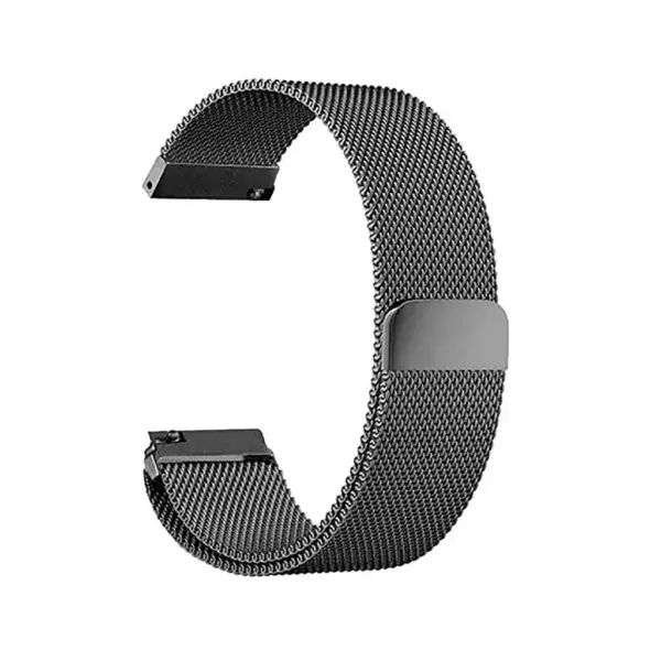 Ремінець до смарт-годинника BeCover Milanese Style для Samsung Galaxy (20mm)/Watch 5/ Watch 4.../Gear S2 Classic/Gear Sport Gray (707673)