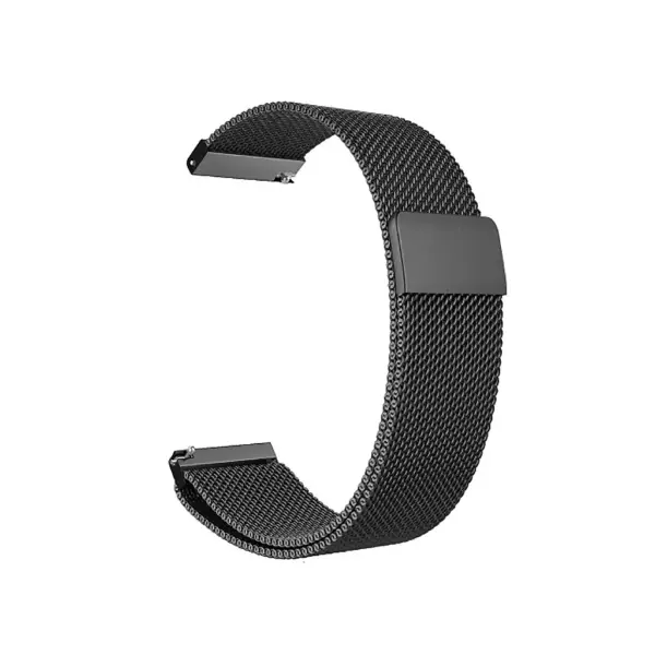 Ремінець до смарт-годинника BeCover Milanese Style для Samsung Galaxy (20mm)/Watch 5/ Watch 4.../Gear S2 Classic/Gear Sport Gray (707673)