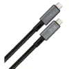 Дата кабель USB-C to USB-C 0.8m USB4 240W 40GBps 8K60Hz Nylon Vinga (VCPDCU4) Дата кабель USB-C to USB-C 0.8m USB4 240W 40GBps 8K60Hz Nylon Vinga (VCPDCU4)