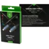 Дата кабель USB-C to USB-C 0.8m USB4 240W 40GBps 8K60Hz Nylon Vinga (VCPDCU4) Дата кабель USB-C to USB-C 0.8m USB4 240W 40GBps 8K60Hz Nylon Vinga (VCPDCU4)