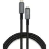 Дата кабель USB-C to USB-C 0.8m USB4 240W 40GBps 8K60Hz Nylon Vinga (VCPDCU4) Дата кабель USB-C to USB-C 0.8m USB4 240W 40GBps 8K60Hz Nylon Vinga (VCPDCU4)