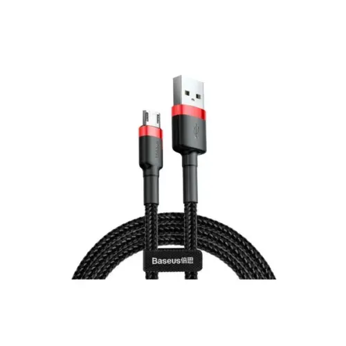 Дата кабель USB 2.0 AM to Micro 5P 1.0m Black-Red Baseus (514488) Дата кабель USB 2.0 AM to Micro 5P 1.0m Black-Red Baseus (514488)