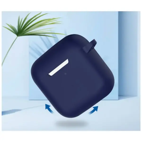 Чохол для навушників BeCover Silicon для Xiaomi Redmi Buds 3 Deep Blue (709572)