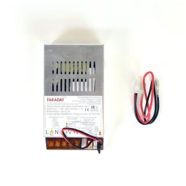 Блок живлення для систем відеоспостереження Faraday Electronics UPS_85W_ALU_24