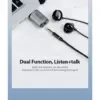 Звукова плата Vention Audio USB 1х3,5mm jack 4pin Metal (OMTP-CTIA) (CDLH0)