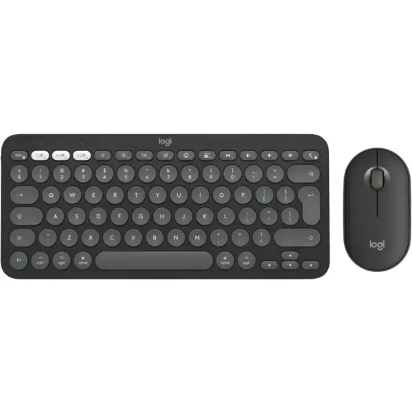 Комплект Logitech Pebble 2 for Mac Wireless UA Graphite (920-012244) Комплект Logitech Pebble 2 for Mac Wireless UA Graphite (920-012244)