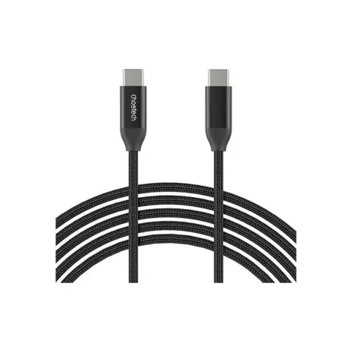 Дата кабель USB-C to USB-C 2.0m USB 2.0 60W Choetech (XCC-1015) Дата кабель USB-C to USB-C 2.0m USB 2.0 60W Choetech (XCC-1015)
