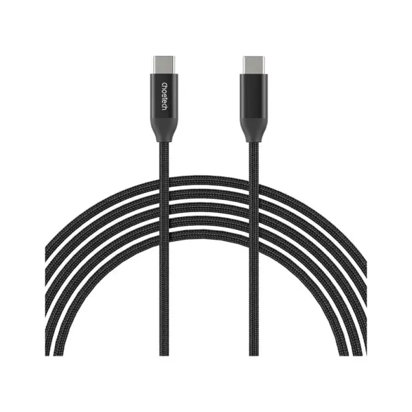 Дата кабель USB-C to USB-C 1.2m USB 3.1 Gen2 240W (50V/5A) Choetech (XCC-1035) Дата кабель USB-C to USB-C 1.2m USB 3.1 Gen2 240W (50V/5A) Choetech (XCC-1035)
