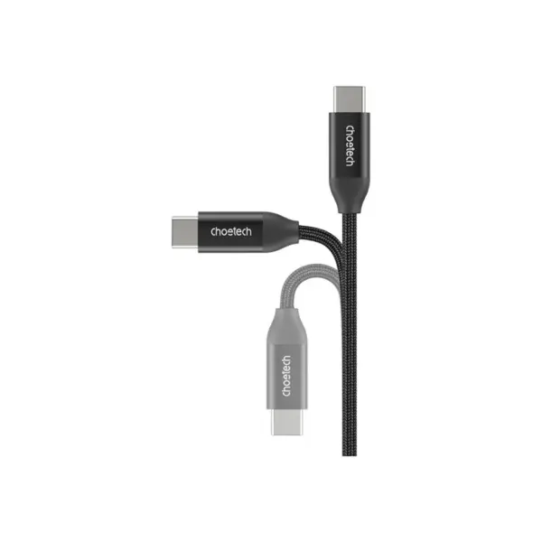 Дата кабель USB-C to USB-C 1.2m USB 3.1 Gen2 240W (50V/5A) Choetech (XCC-1035) Дата кабель USB-C to USB-C 1.2m USB 3.1 Gen2 240W (50V/5A) Choetech (XCC-1035)