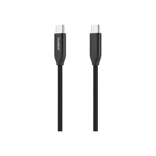 Дата кабель USB-C to USB-C 1.2m USB 3.1 Gen2 240W (50V/5A) Choetech (XCC-1035) Дата кабель USB-C to USB-C 1.2m USB 3.1 Gen2 240W (50V/5A) Choetech (XCC-1035)