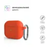 Чохол для навушників Armorstandart Hang Case для Apple AirPods 3 Orange (ARM60318)