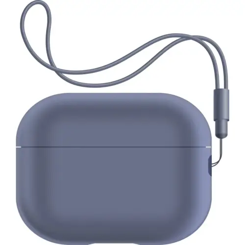 Чохол для навушників Armorstandart Silicone Case with straps для Apple Airpods Pro 2 Dark Purple (ARM68611) Чохол для навушників Armorstandart Silicone Case with straps для Apple Airpods Pro 2 Dark Purple (ARM68611)