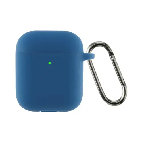 Чохол для навушників Armorstandart Ultrathin Silicone Case With Hook для Apple AirPods 2 Lake Blue (ARM59683) Чохол для навушників Armorstandart Ultrathin Silicone Case With Hook для Apple AirPods 2 Lake Blue (ARM59683)