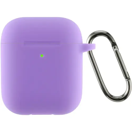 Чохол для навушників Armorstandart Ultrathin Silicone Case With Hook для Apple AirPods 2 Purple (ARM59690) Чохол для навушників Armorstandart Ultrathin Silicone Case With Hook для Apple AirPods 2 Purple (ARM59690)