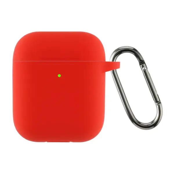 Чохол для навушників Armorstandart Ultrathin Silicone Case With Hook для Apple AirPods 2 Red (ARM59691)