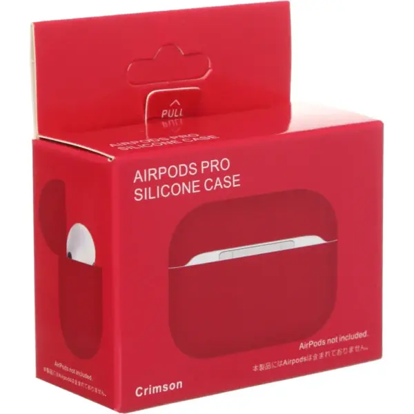 Чохол для навушників Armorstandart Ultrathin Silicone Case для Apple AirPods Pro Crimson (ARM55964) Чохол для навушників Armorstandart Ultrathin Silicone Case для Apple AirPods Pro Crimson (ARM55964)