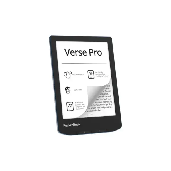 Електронна книга Pocketbook 634 Verse Pro, Azure (PB634-A-CIS)