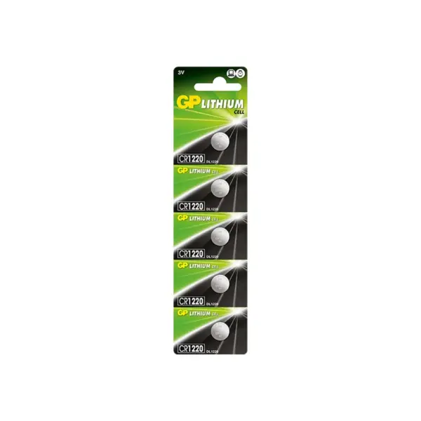 Батарейка Gp CR 1220 Lithium 3.0V * 1 (відривається) (CR1220-7U5 / 4891199001345)