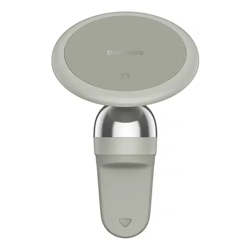 Універсальний автотримач Baseus Magnetic (на решітку) creamy-white (SUCC000102)