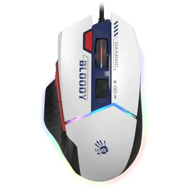 Мишка A4Tech Bloody W95 Max RGB Activated USB Sports Navy (4711421985659)