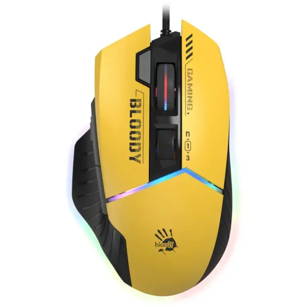 Мишка A4Tech Bloody W95 Max RGB Activated USB Sports Lime (4711421985727)