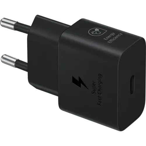 Зарядний пристрій Samsung 25W Power Adapter (w/o cable) Black (EP-T2510NBEGEU) Зарядний пристрій Samsung 25W Power Adapter (w/o cable) Black (EP-T2510NBEGEU)