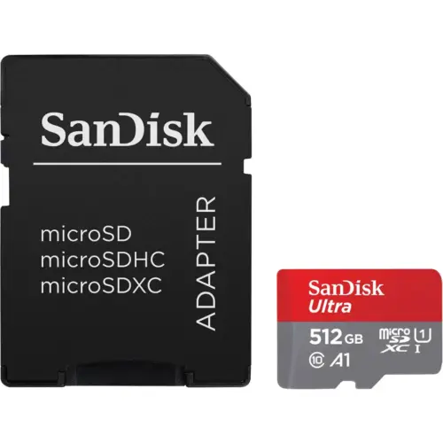 Карта пам'яті SanDisk 512GB microSDXC class 10 UHS-I Ultra (SDSQUAC-512G-GN6MA) Карта пам'яті SanDisk 512GB microSDXC class 10 UHS-I Ultra (SDSQUAC-512G-GN6MA)