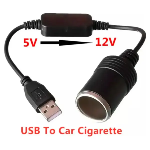 Адаптер CC-512 5V USB to 12V car XoKo (CC-512) Адаптер CC-512 5V USB to 12V car XoKo (CC-512)