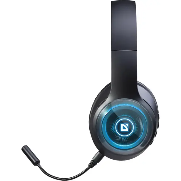 Навушники Defender FreeMotion B400 LED Bluetooth Black (63400) Навушники Defender FreeMotion B400 LED Bluetooth Black (63400)