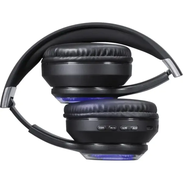 Навушники Defender FreeMotion B400 LED Bluetooth Black (63400) Навушники Defender FreeMotion B400 LED Bluetooth Black (63400)