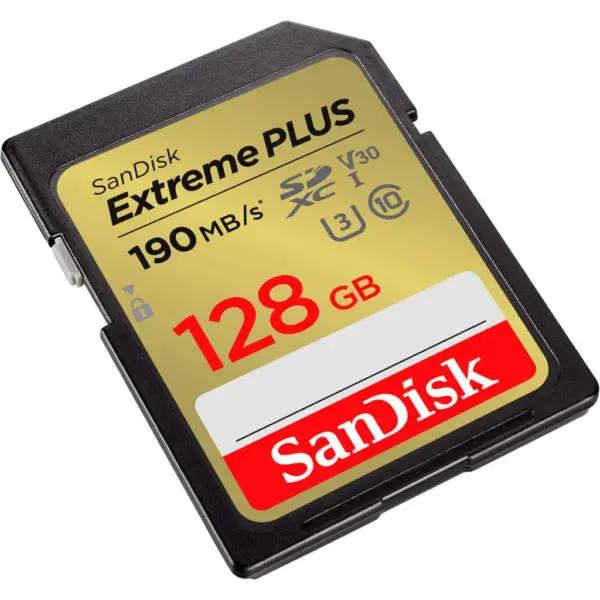 Карта пам'яті SanDisk 128GB SDXC class 10 UHS-I U3 4K Extreme Plus (SDSDXWA-128G-GNCIN)
