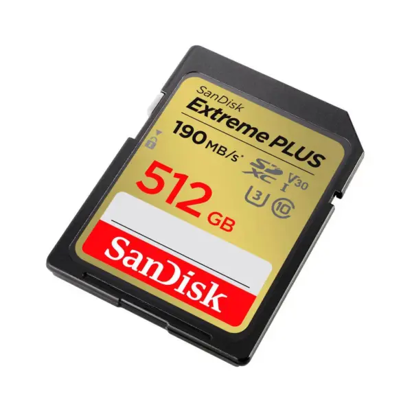Карта пам'яті SanDisk 512GB SDXC class 10 UHS-I Extreme Plus (SDSDXWV-512G-GNCIN)