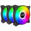 Кулер до корпусу PcCooler FX 120 ARGB BK 3in1