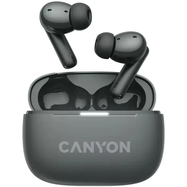 Навушники Canyon TWS-10 OnGo ANC ENC Black (CNS-TWS10BK) Навушники Canyon TWS-10 OnGo ANC ENC Black (CNS-TWS10BK)