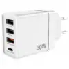 Зарядний пристрій Verbatim USB 30W PD3.0 4-ports white (49701)