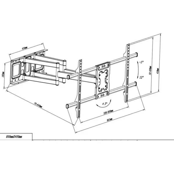 Кронштейн Walfix R-614B Кронштейн Walfix R-614B