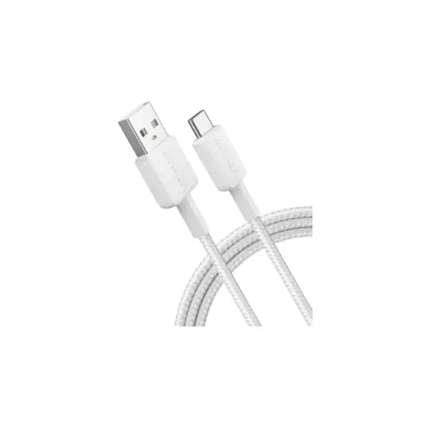 Дата кабель USB 2.0 AM to USB-C 1.8m 322 white Anker (A81H6H21) Дата кабель USB 2.0 AM to USB-C 1.8m 322 white Anker (A81H6H21)