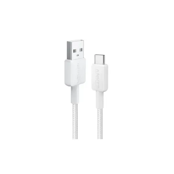 Дата кабель USB 2.0 AM to USB-C 1.8m 322 white Anker (A81H6H21) Дата кабель USB 2.0 AM to USB-C 1.8m 322 white Anker (A81H6H21)