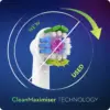 Насадка для зубної щітки Oral-B Pro 3D White, 2 шт (8006540847183)