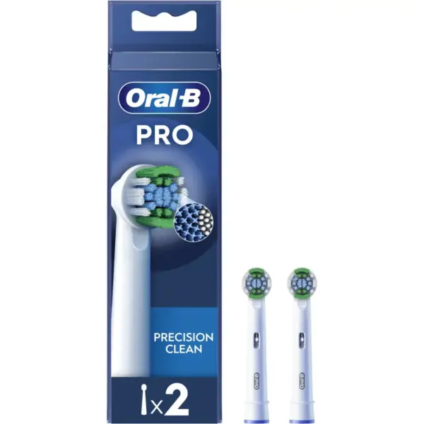 Насадка для зубної щітки Oral-B Pro Precision Clean, 2 шт (8006540847367) Насадка для зубної щітки Oral-B Pro Precision Clean, 2 шт (8006540847367)