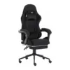 Крісло ігрове GT Racer X-2324 Black Suede (X-2324 Fabric Black Suede)